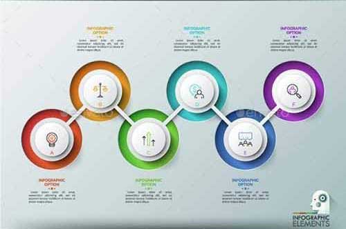 15 Plus Pure Shape Infographics Collections Pack Premium File Free Download 2