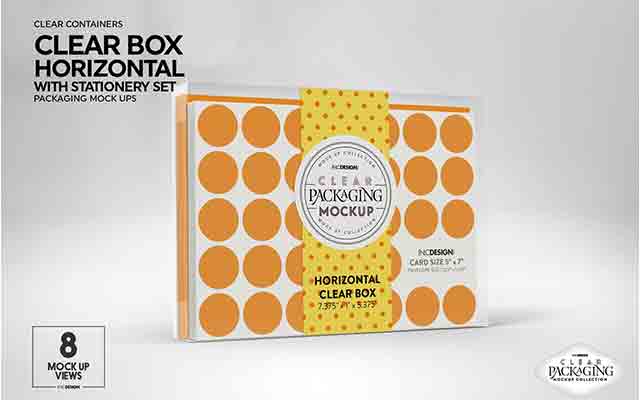 Clear-Box-with-Stationery-Set-Mockup-3963876-Free-Download