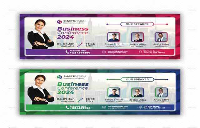 Conference Facebook Cover By Graphstates Free Download