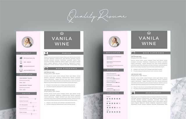 Creative-Resume-Template-4-Pages-ByQuality-Resume-Free-Download