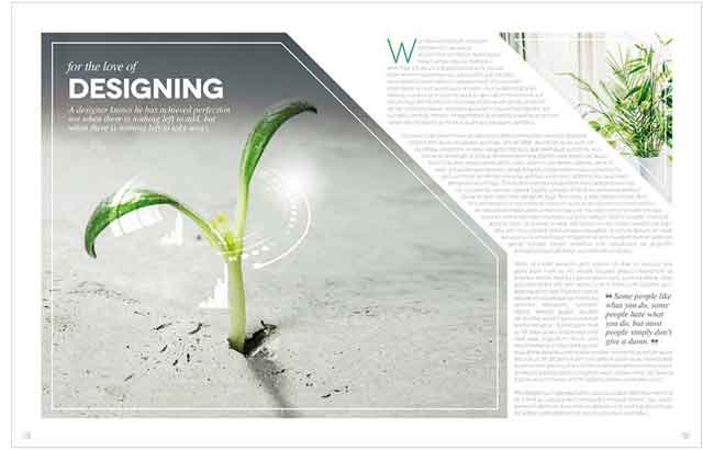 Magazine Template InDesign 14 ByLove Graphic Design Free Download21