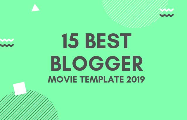 15 Best Blogger Movie Template