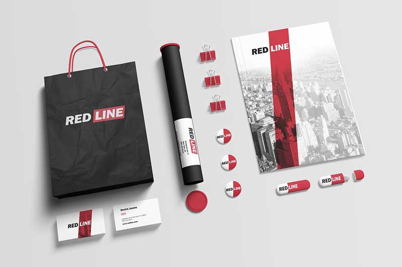 Branding Elements Mock-ups 42271