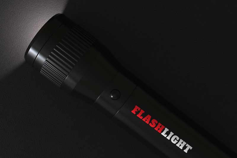 Flash Light Logo Mockup 1