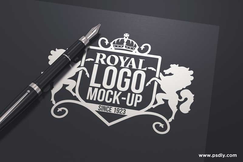 Fountain2BPen2BLogo2BMockup