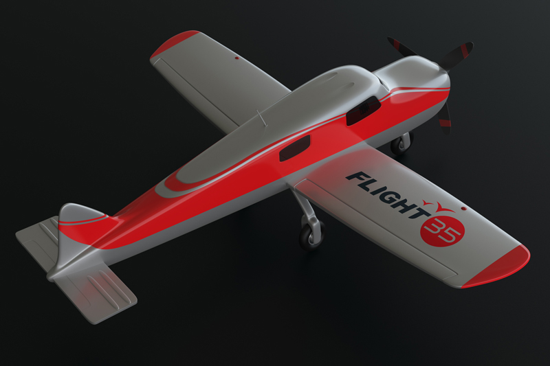 Airplane-Logo-Mockup