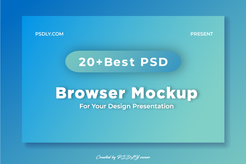 Best Free PSD Premium Browser Mockup