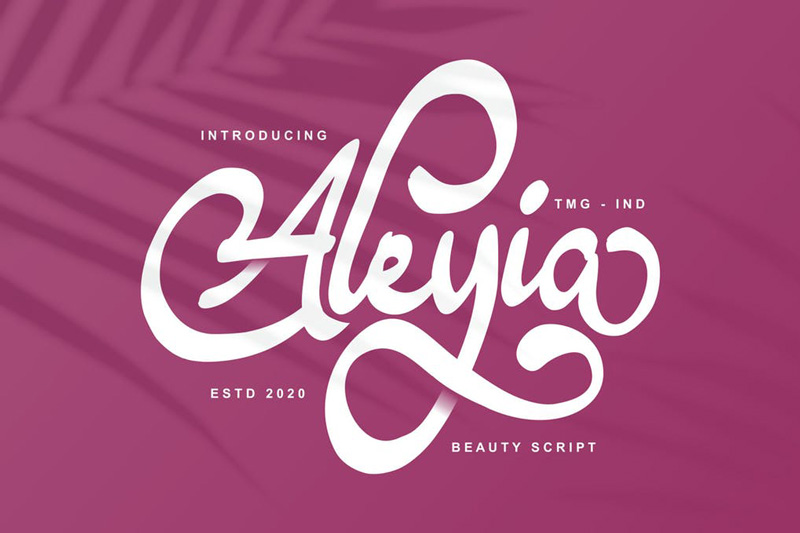 Aleyia Beauty Script Font