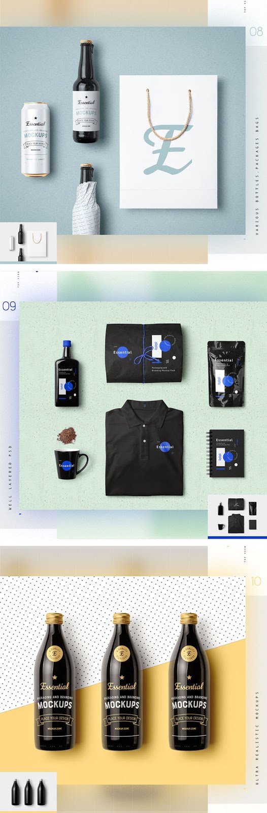 Essential Packaging Branding Mockup 1351937 4