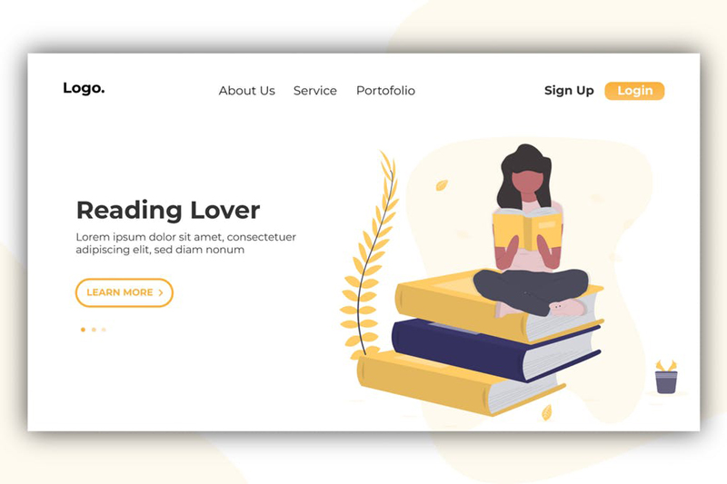 Reader Lover Banner 2526 Landing Page