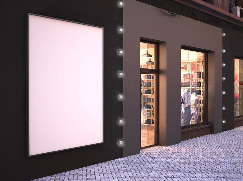 Store Exterior Mockup 1