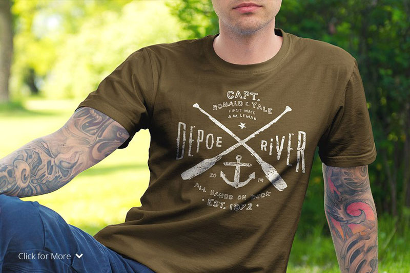 T Shirt Mock Up Set 8