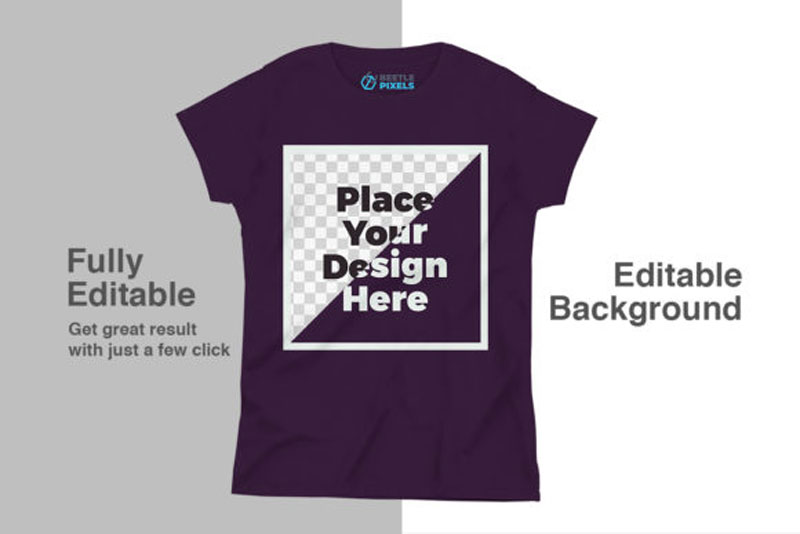 Women American Apparel Mockup 2