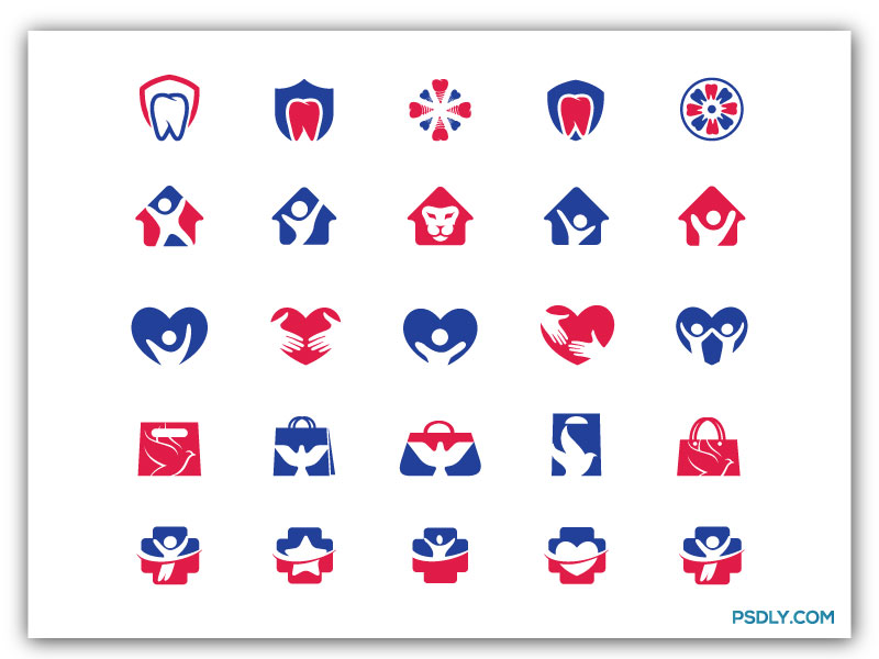 Doctor Logo Icon Set