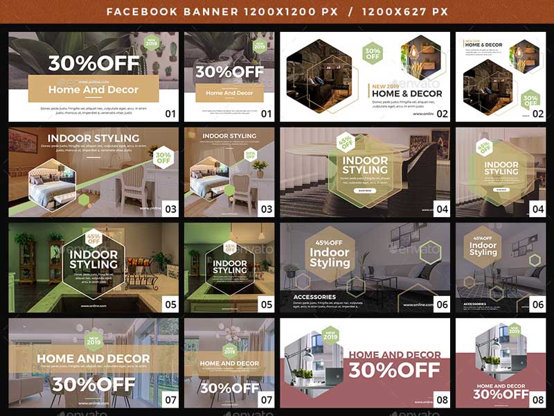 Facebook Home And Decor Banners 1