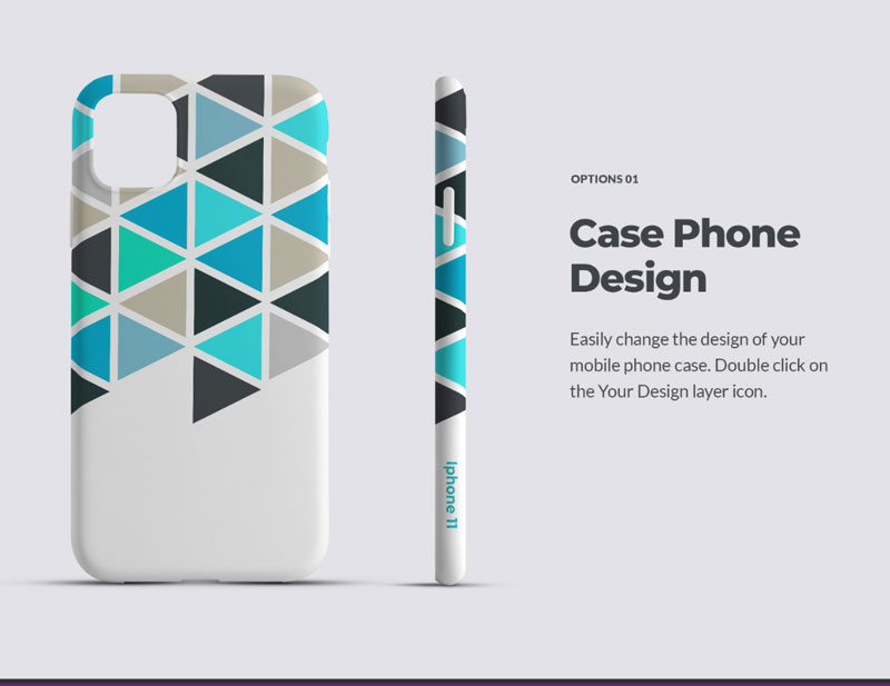 8 Mockups Case for iPhone 11