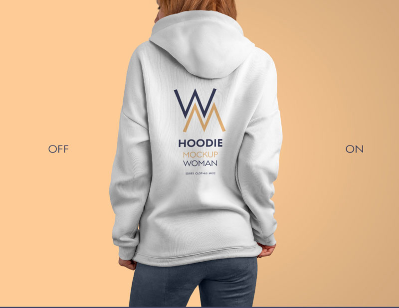 8 Mockups Woman Hoodie