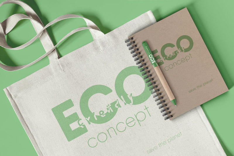 Branding Eco Concept Mockup
