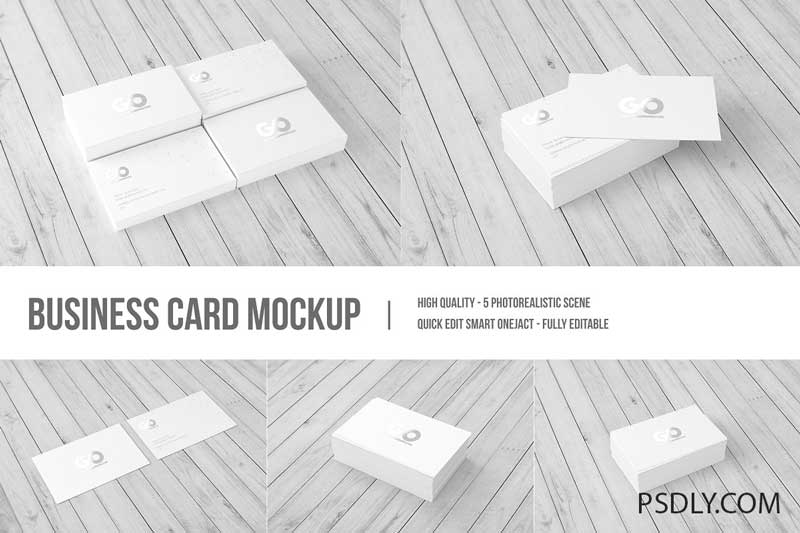 Business Card Mockup 4