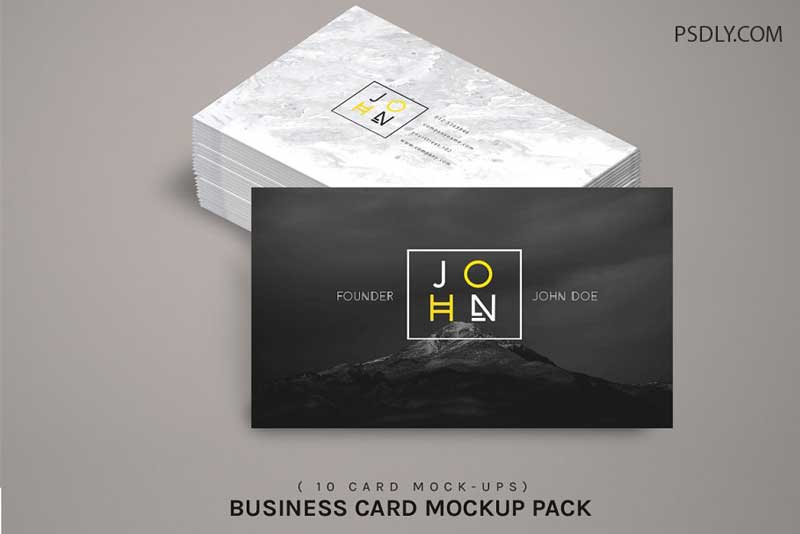 Business Card Mockup Pack