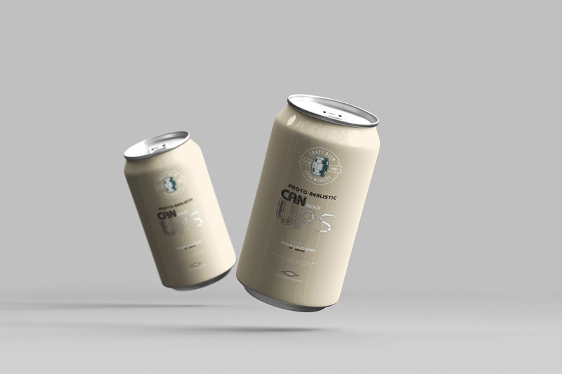 Can Mockups 330ml 4689217