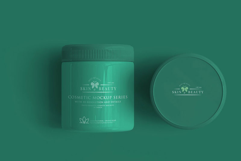 Cosmetic Jar Mockup 3044189