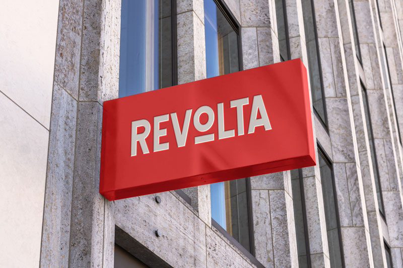 Entrance Logo Wall Mount Sign Mockup 1