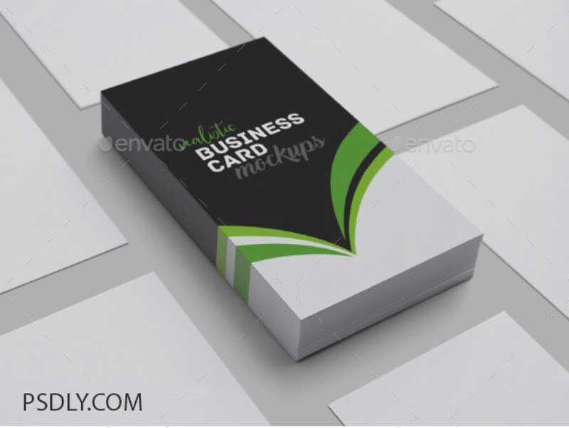 Realistic Business Card Mockups 3