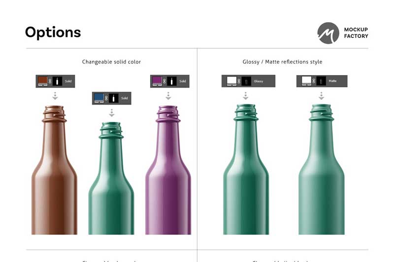 Sauce Bottle Mockup 2