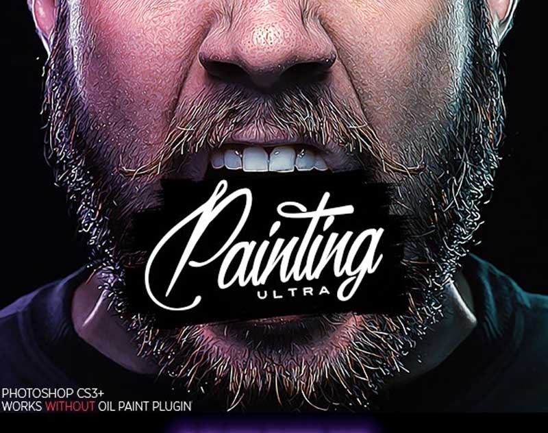 Ultra Painting Photoshop Action 25818382