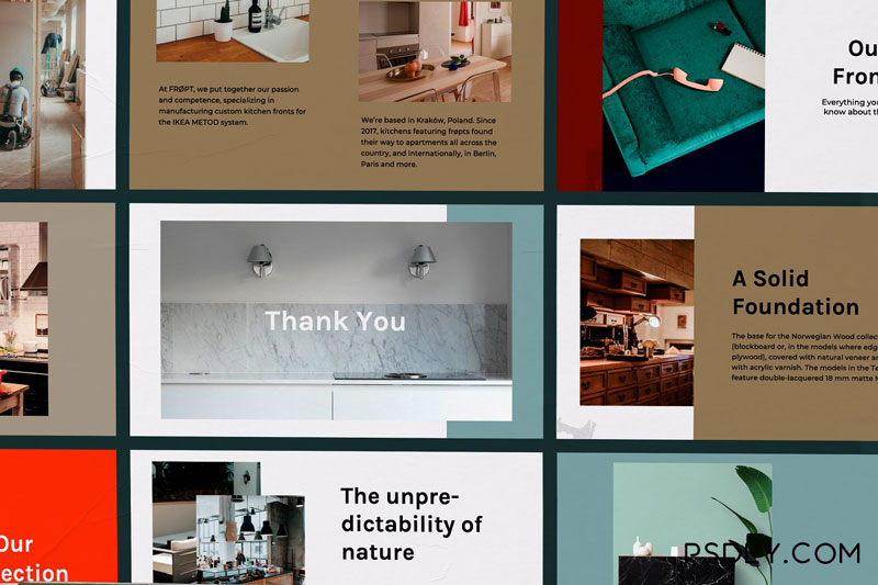 Virtuve Powerpoint Template 1