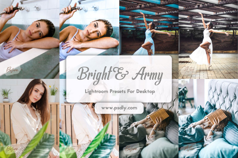 12 Lightroom Presets Bright and Airy ACR