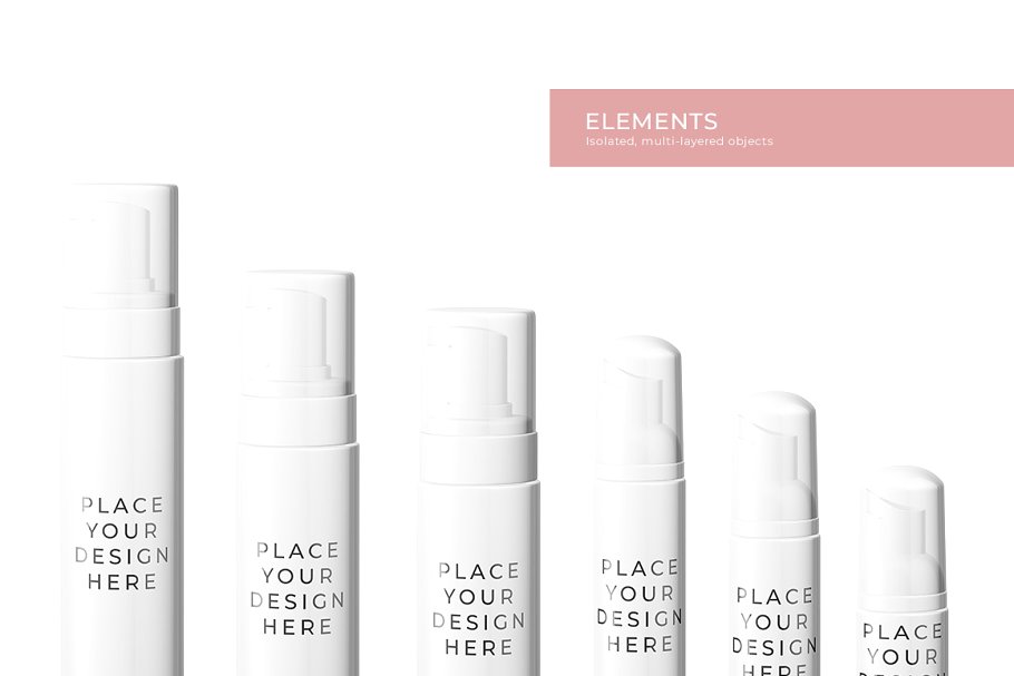  Cosmetic Bottles Mockup Vol 6 2752393