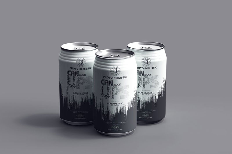 Can Mockups 330ml 4711683