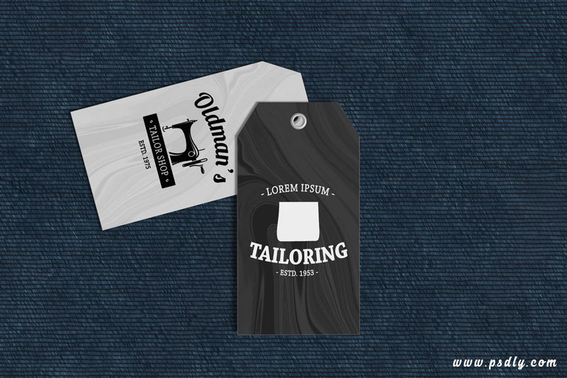 Clothing Tag Product Mockup V1