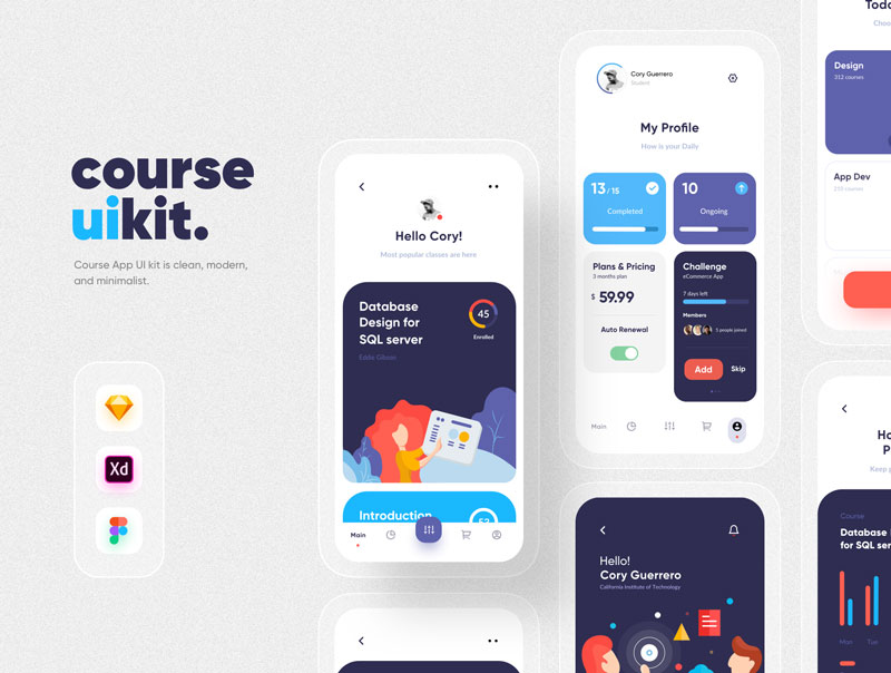 Course App UI Kit