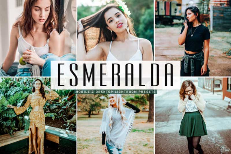 Esmeralda Lightroom Presets Pack