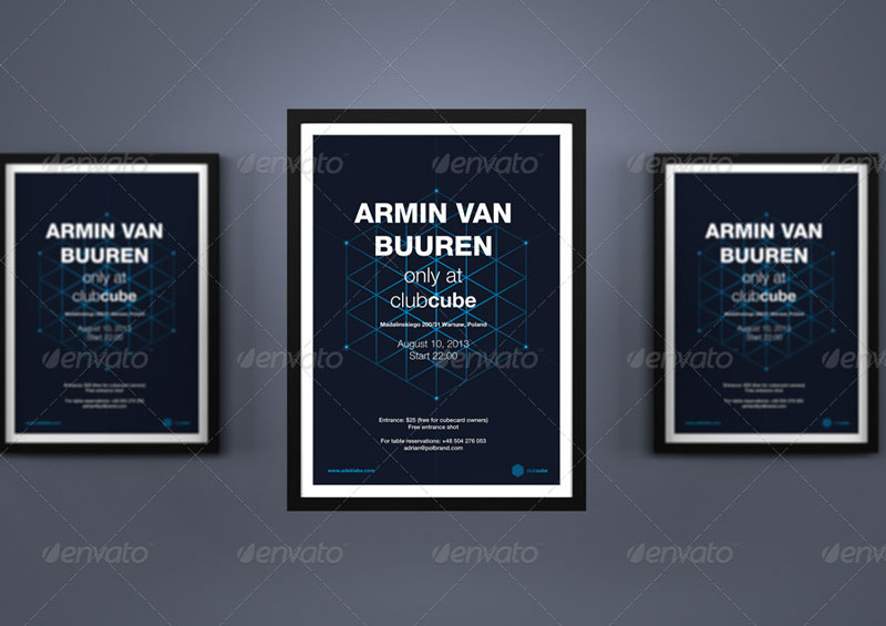 Frame Poster Mock up Pack