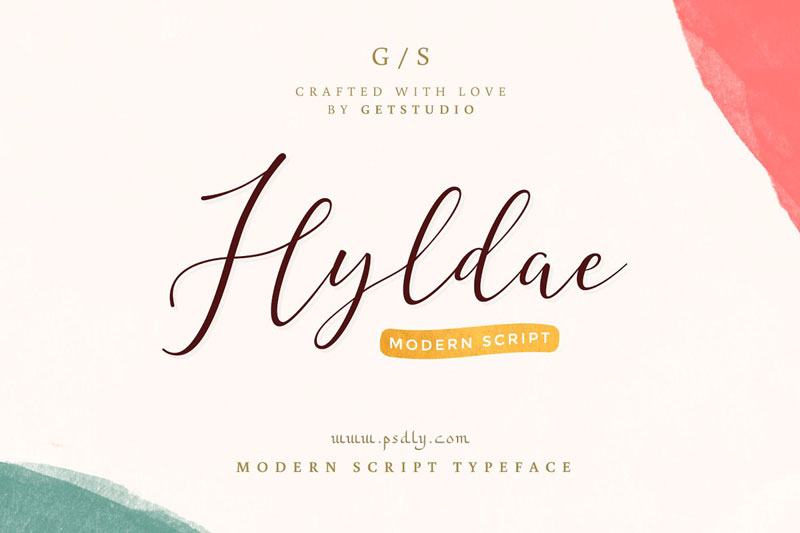 Hyldae Script Font 4190327