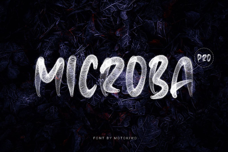 Microba Pro SVG Font 252B Vector