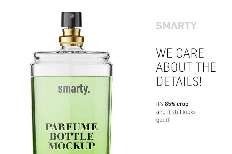 Parfume bottle mockup 4707450