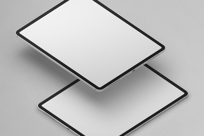 Perspective Psd iPad Pro Mockup