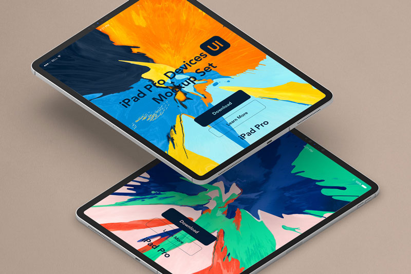 Perspective Psd iPad Pro Mockup