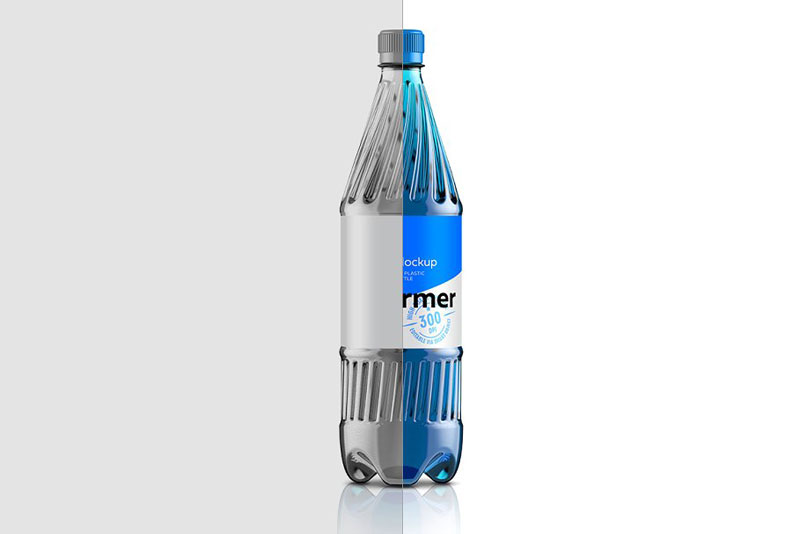 Pet Plastic Bottle Mockup