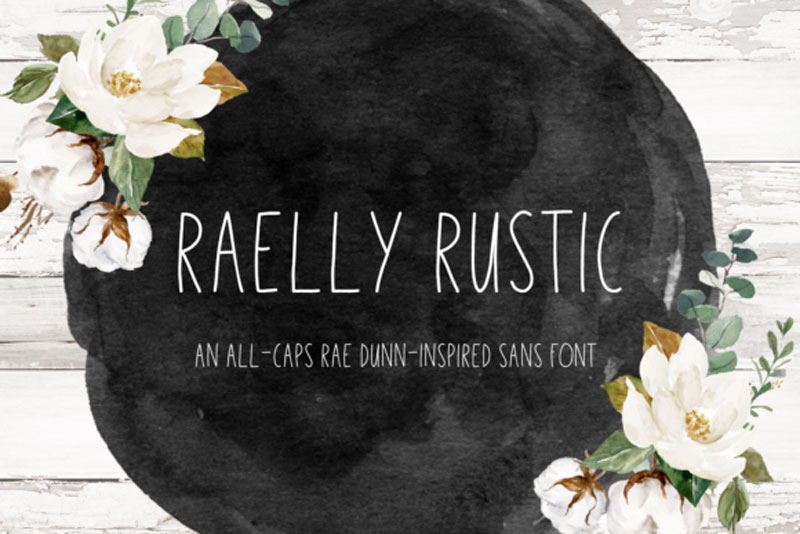 Raelly Rustic Font