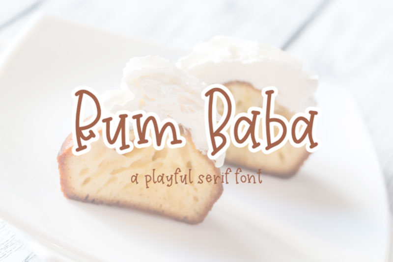 Rum Baba Font