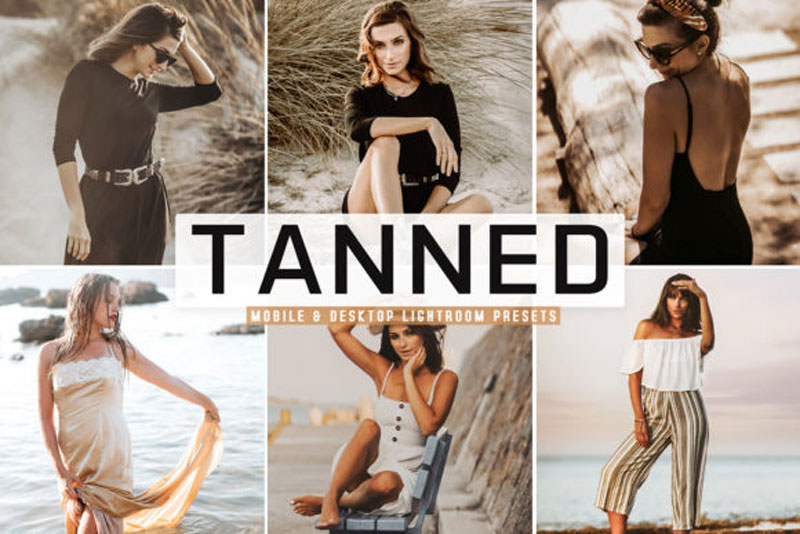 Tanned Lightroom Presets Pack