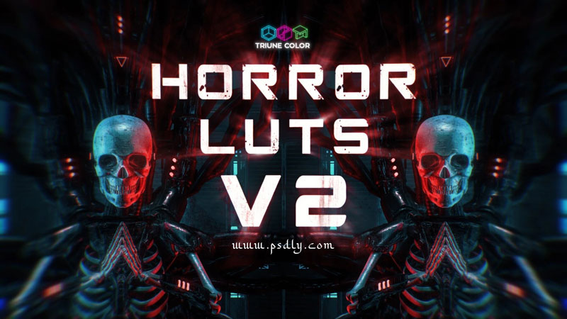 TriuneDigital HORROR LUTS V2 LIGHTROOM PRESETS