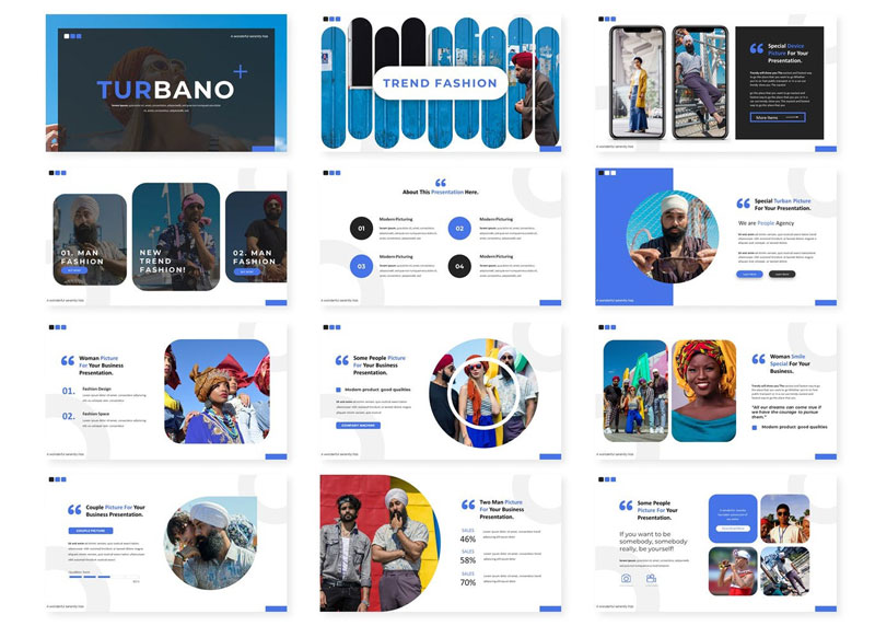 Turbano - Powerpoint Template