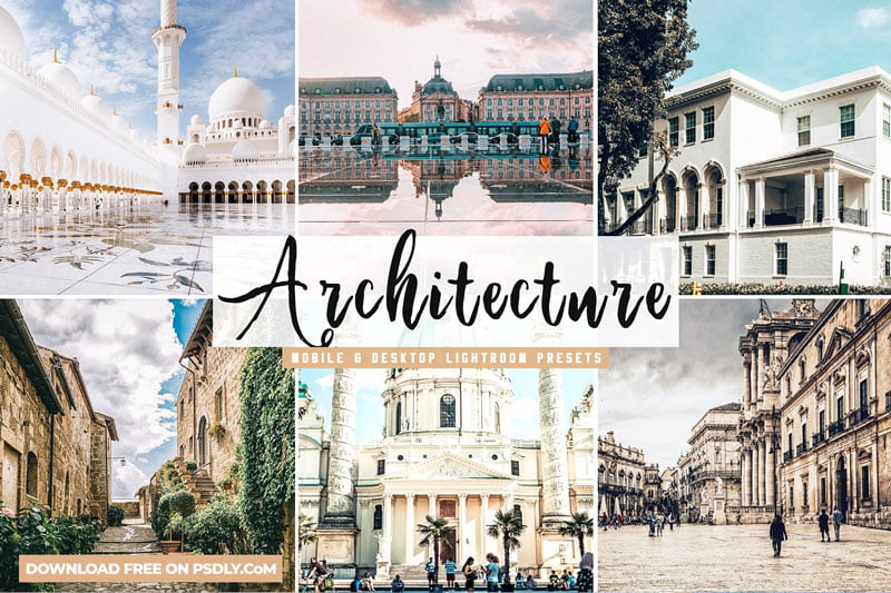 Architecture Lightroom Presets Pack 4741875